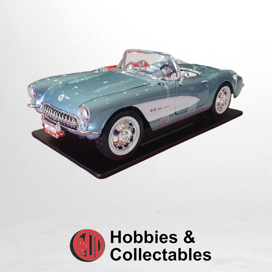 CHEVROLET CORVETTE 1957 #B068 - Silver