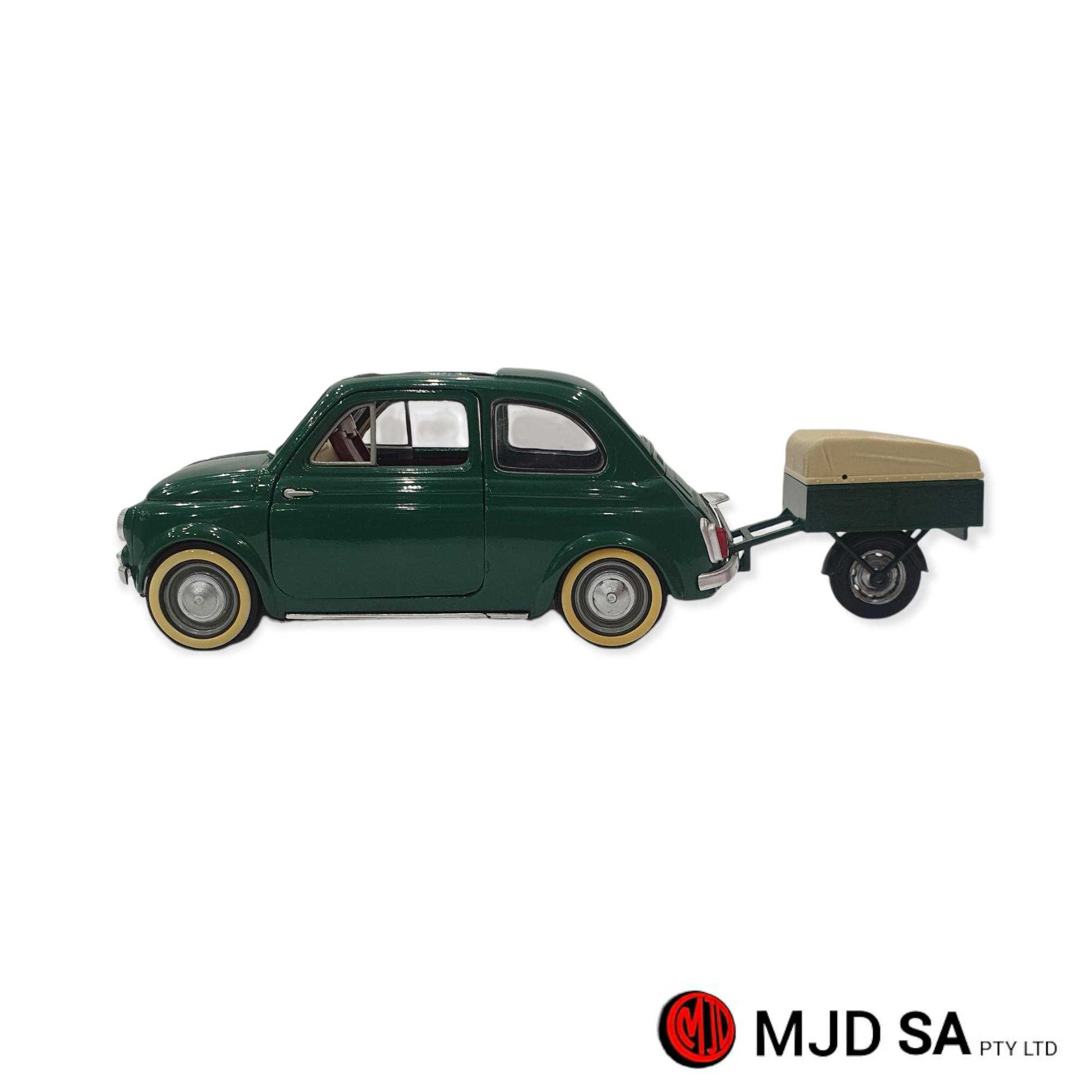 FIAT 500 + REMORQUE #B120