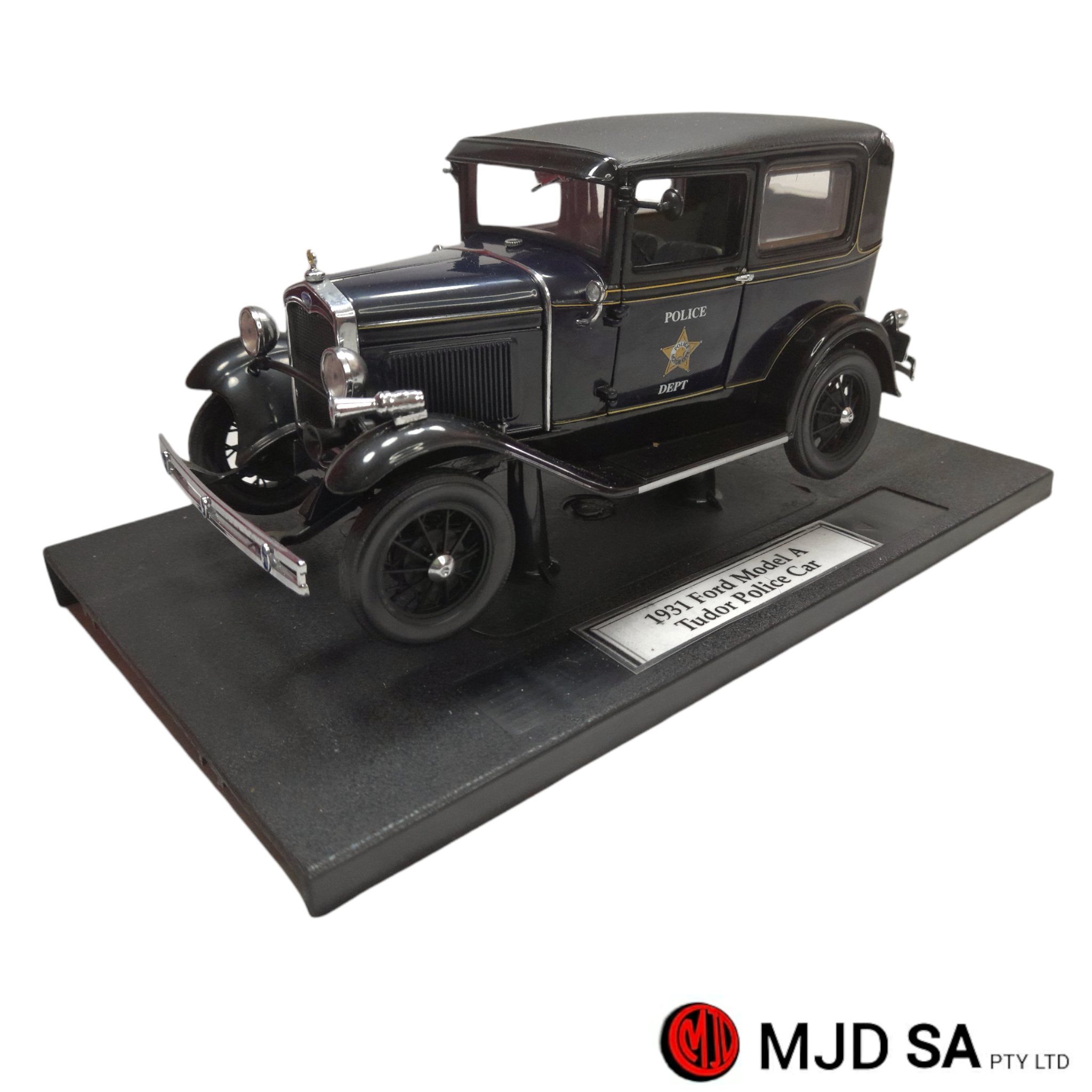 FORD MODEL A TUDOR POLICE 1931 #U221